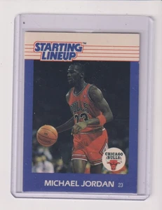1988 STARTAUFSTELLUNG MICHAEL JORDAN KARTE - CHICAGO BULLS - Bild 1 von 1