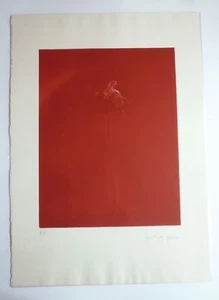 Gallo Giuseppe. "L'equilibrio" (1988). Acquatinta (Prova d'Artista). Grafica Uno - Imagen 1 de 1