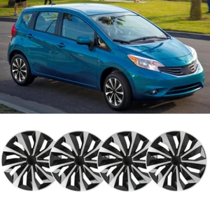 15" Hubcaps Wheel Cover Hub Caps Fit R15 Steel Wheel For Nissan Versa 2008-16 - Picture 1 of 13