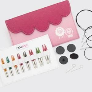 Knit Pro Dreamz Mini juego de puntas de aguja intercambiables (5 cm) 8 pares - 3-6 mm - Imagen 1 de 3