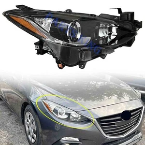 For 2014 2015 2016 Mazda 3 Sport Hatchback Sedan Halogen Headlight Passenger - Picture 1 of 7