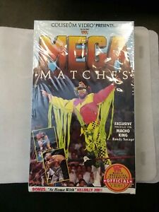 WWF Mega Matches 1991 VHS Coliseum Video Wrestling WWE Sealed Macho Man Hulk R1