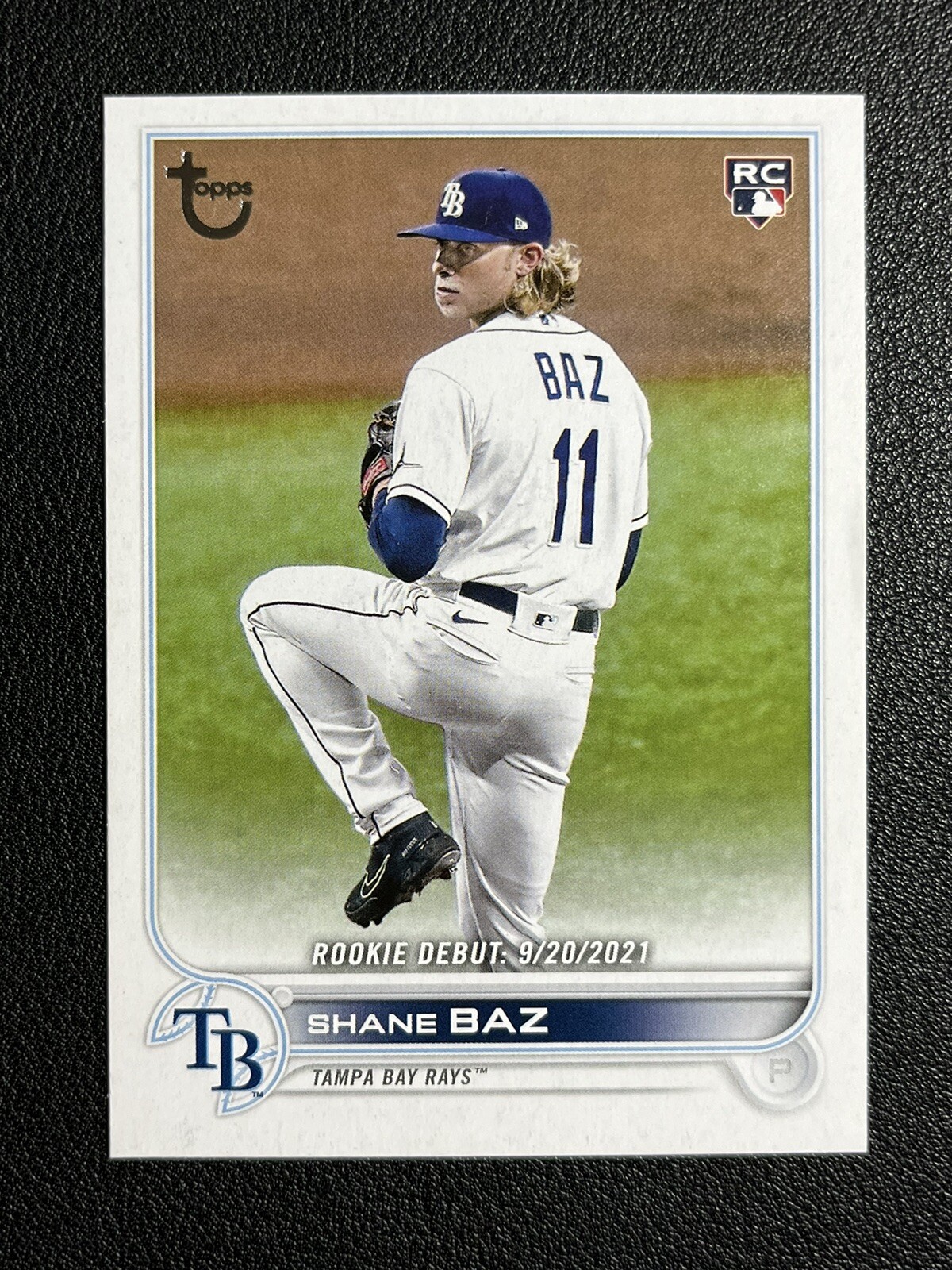 2022 Topps Update Shane Baz Vintage Stock /99 Rookie #US240 Tampa Bay Rays