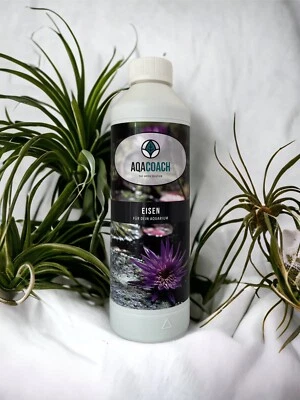 AQACOACH Eisen 1 Liter Pflanzendünger Aquarium Eisendünger Aquariendünger Dünger günstig