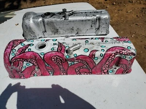 Nissan L16 L18 L20B Datsun OHC Engine Valve Cover USED Orig 510 620 521 painted - Bild 1 von 12