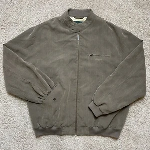 Bobby Jones Outerwear Collection Lined Full Zip Jacket Large Brown - Picture 1 of 7
