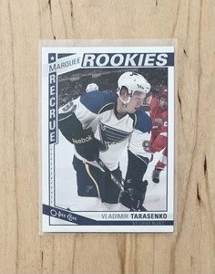2013-14 O-Pee-Chee Vladimir Tarasenko Rookie Card RC 🏒 St. Louis Blues