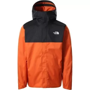 The North Face Men's Quest Zip-In Rain Jacket / Burnt Ochre Black / RRP £130 - Picture 1 of 2
