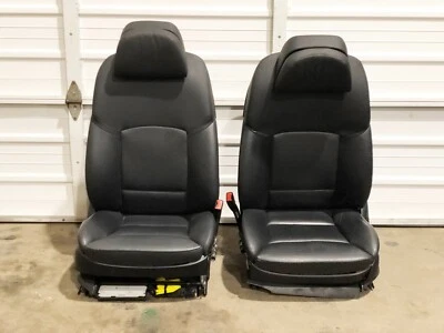 10-13 BMW 535i 550i GT F07 asientos delanteros confort par 20 vías ajustables negro OEM Foto 1 de 4