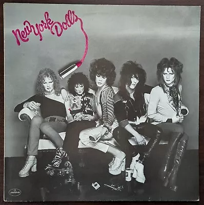 NEW YORK DOLLS Self Titled Vinyl LP - Mercury 6336 28, Holland Reissue, NM/NM - Image 1 of 4