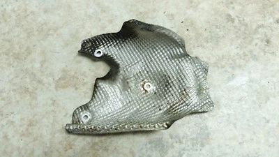 08 BMW K1200 K 1200 GT K1200gt silenciador tubo de escape protector térmico cubierta protector Foto 1 de 2