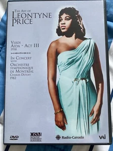 The Art Of Leontyne Price DVD Aida Act III 1958 Dutoit Orchestre Montreal VG+ - Picture 1 of 5