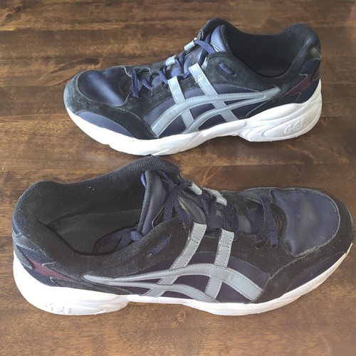 Sneakers ASICS GelBnd GEL BND da uomo taglia 14 scarpe da trekking blu nero in perfette condizioni
