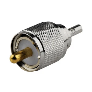 2x UHF PL-259 macho enchufe soldadura recta para RG316, RG174, RG178 cable conector RF - Imagen 1 de 2