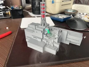 [Craft] Ukraine Chernobyl Nuclear Power Plant LED Smoke Atomizer 3D Build Model - Photo 1 sur 10