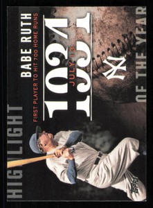 2015 Topps #H-35 Babe Ruth - - Near Mint
