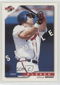 1996 Score Samples Ryan Klesko #3
