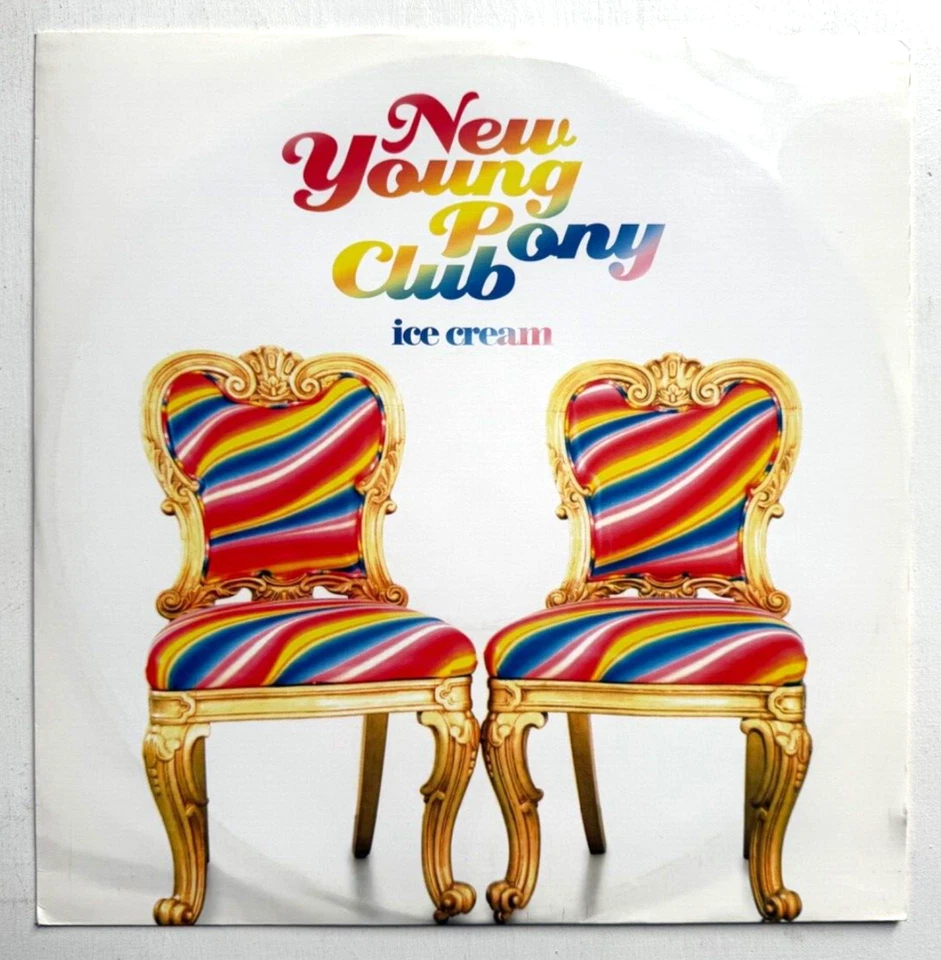 New Young Pony Club - Ice Cream * 12' Vinyl 1st Press & Tattoo * Free P&P UK * - Image 1 of 4