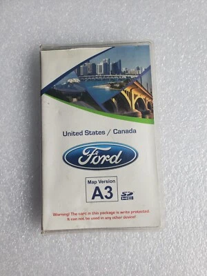 Ford Lincoln Map Version A3 2011 United States / Canada NAVTEQ MAPS SD CARD 1L4 - Image 1 of 3