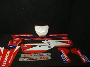 Honda CRF 450 19-20 D'cor HRC kit completo grafica squadra + sfondi GR1980 - Foto 1 di 6