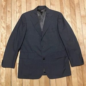 J Press Modern Sports Coat Blazer Jacket Wool Brown Mens Size 40R - Picture 1 of 19