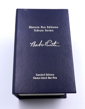 Vintage Babe Ruth limited edition game used bat pen box only  9” ½ L  x 6” w  x 