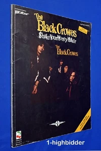1991 The Black Crowes Shake Your Money Maker Songbook w Poster 1st Ed Authorized - Foto 1 di 6