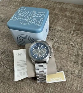 Michael Kors Watch Men MK8662 Brand New With Tags and Fossil Box - Picture 1 of 5