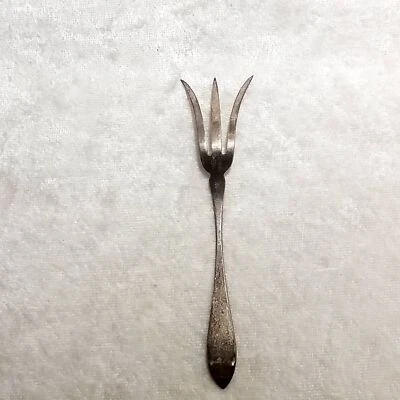 Sterling Silver Lemon Fork By Webster 6.1 Grams 4.25"  - Image 1 of 4