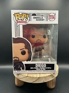 FUNKO POP TELEVISION THE UMBRELLA ACADEMY EXCLUSIVE DIEGO #1114 VINYL - Picture 1 of 6