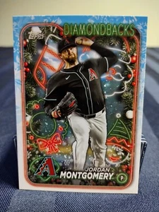 2024 Topps Holiday Jordan Montgomery #H152 Arizona Diamondbacks - Bild 1 von 2