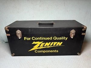 CE Vintage Zenith Televisione TV Radio Tubo Riparatore Ricambi Strumenti Scatola di Riparazione CE - Foto 1 di 7