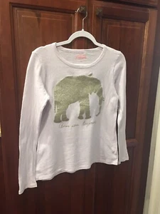 T-shirt top da collezione Crewcuts J Crew Elephant in ottime condizioni T-shirt Friends Foreve - Foto 1 di 4