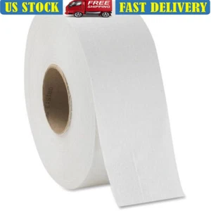 Septic Safe Bath Tissue 1 Ply Jumbo Rolls 2000ft 8 Rolls High Capacity New - Picture 1 of 2