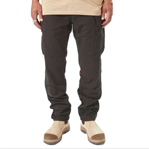 Pantalones de trabajo Volcom para hombre con pinza negros (NEGRO) - Imagen 1 de 7