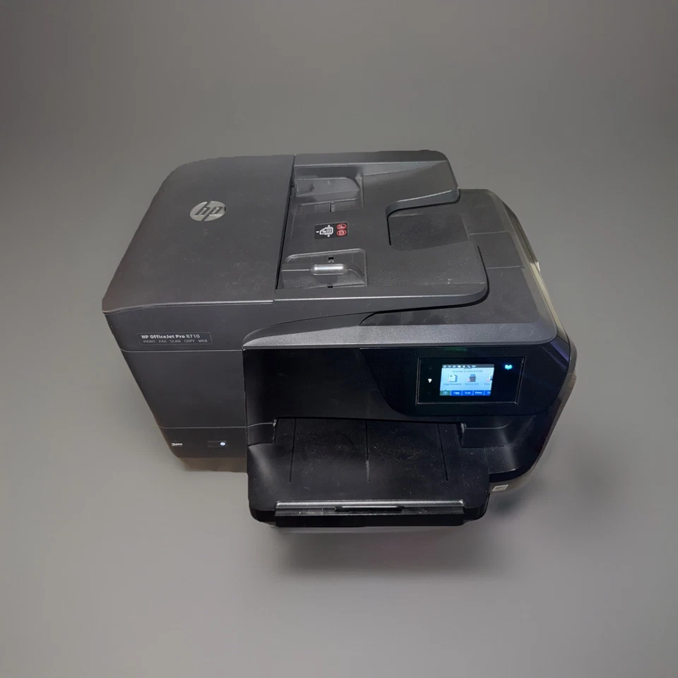 HP OfficeJet Pro 8710 All-In-One Wireless Printer NO INK LOW USE - Image 1 of 4