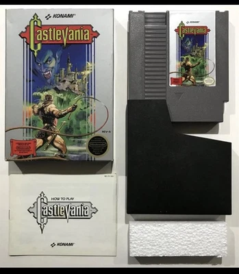 Castlevania Nintendo NES Box Manual Complete Nr Mint - Image 1 of 4
