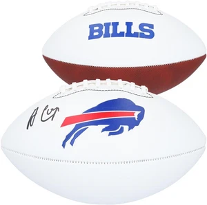 Amari Cooper Buffalo Bills Autographed Franklin White Panel Football - Picture 1 of 3