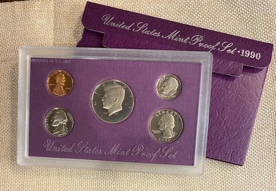 1990 US Proof Set - see photos - Image 1 of 3