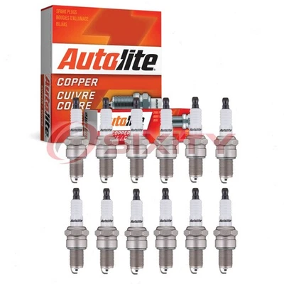 12 шт свечей зажигания с автолитовым медным сердечником для зажигания 1974 Panther DeVille mi - Изображение 1 из 4
