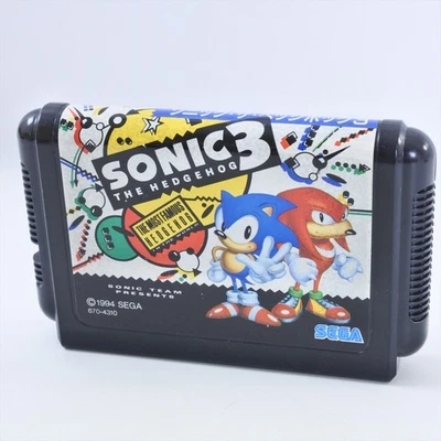 Mega Drive SONIC THE HEDGEHOG 3 Cartridge Only Sega 0683 mdc - Image 1 of 4