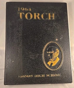 1964 Thomas A. Edison High School Yearbook, Tulsa, Oklahoma The Torch - Imagen 1 de 3