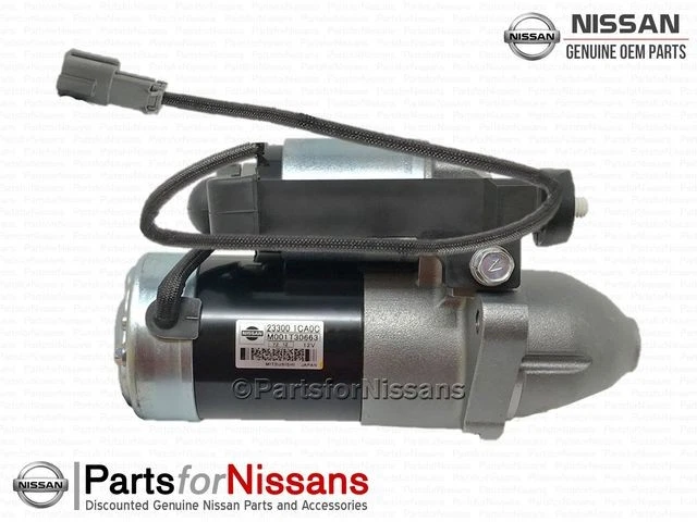 Genuine Nissan Titan Armada NV1500 NV2500 Starter Motor - OEM - Image 1 of 4