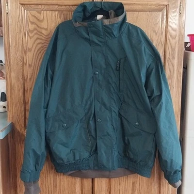 St. John's Bay NWT All Weather 3 Season Jacket Removable Lining XXL Tall Green - Image 1 of 4