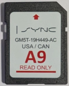 Ford Fusion Escape MKS 2013 2014 2015 Navigation Map A9 SD Card GM5T-19H449-AC - Picture 1 of 2