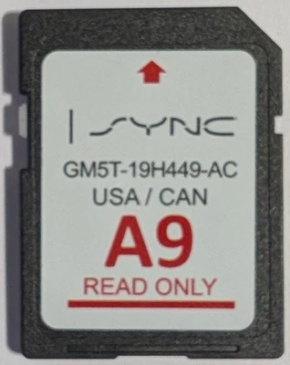 Ford Fusion Escape MKS 2013 2014 2015 Navigation Map A9 SD Card GM5T-19H449-AC - Image 1 of 2