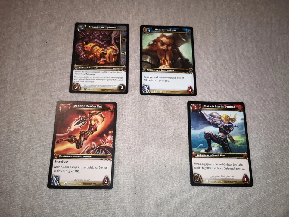 World Of Warcraft TCG Karten Bulk Original Deutsch Blizzard - Bild 1 von 1