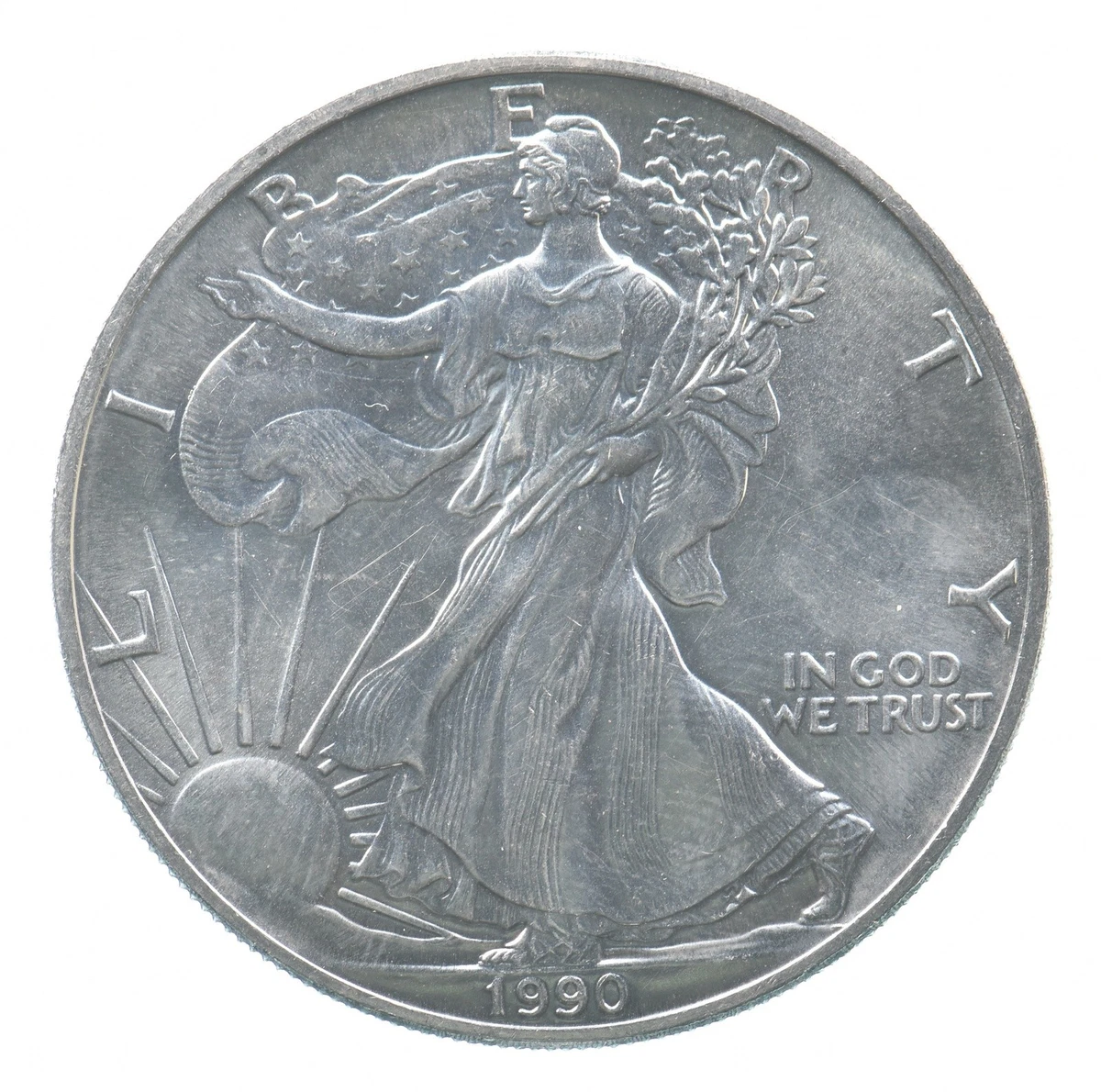 E600 アメリカン・シルバー・イーグル 1990年 銀貨 セット　1oz E600 アメリカン・シルバー・イーグル 1990年 銀貨 セット 1oz E600