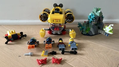 LEGO CITY: Ocean Exploration Submarine Set (60264) Mostly Complete - Image 1 of 4