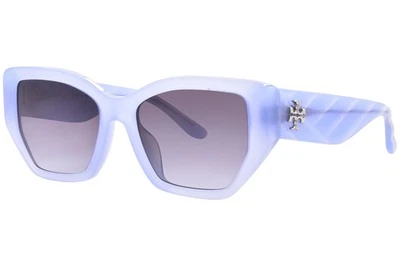 Gafas de sol para mujer Tory Burch TY7187U 19698G azul claro/gris degradado 53 mm Foto 1 de 4